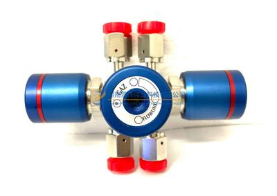 Flowlink VP 414 NF NO NF FFFF 波纹管 1/4 气动 4通阀